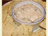 Microwave Warm Mushroom & Bacon Dip