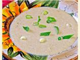 Roasted Vidalia Onion and Garlic Soup