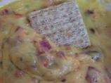 Baked Cheesy Onion Veggie Dip