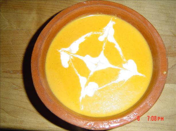 Szechuan Carrot Soup. Photo by MsPia
