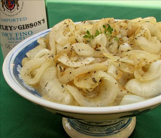 Caramelized Sherried Onions. Photo by lazyme