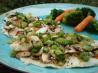Steamed Sea Bass With Ginger and Shiitakes
