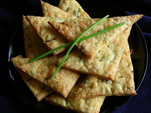 Herb and Garlic Triangles. Photo by kiwidutch