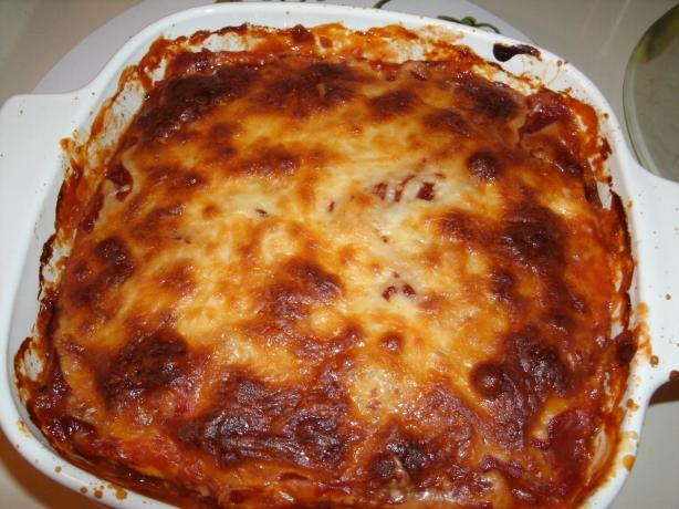Spaghetti Squash Lasagna Casserole (Low Carb). Photo by Catnip46