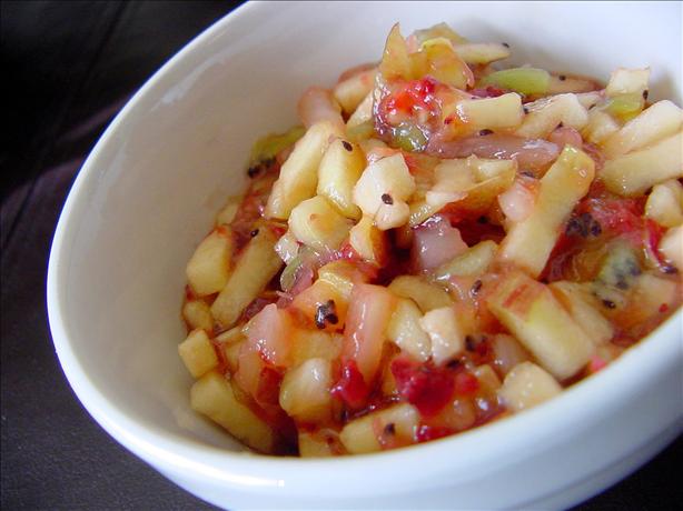 Apple Strawberry Salsa. Photo by jonesies