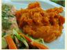 Garlic Coconut Mashed Yams (Sweet Potatoes)