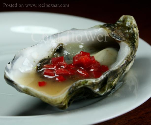 Oysters Osaka. Photo by Chef floWer