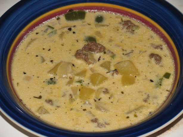 Cheeseburger Soup. Photo by Shelby Jo