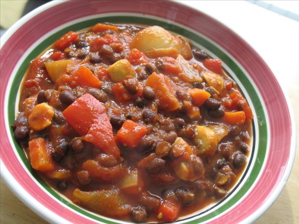 Vegetarian Black Bean Chili. Photo by Redsie