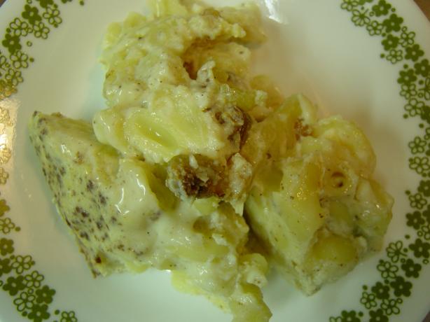 Macaroni Pudding. Photo by Michelle Berteig