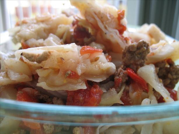 Unstuffed Cabbage Roll Casserole. Photo by Redsie