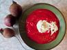 Workday Borscht (Vegetarian/ Crock Pot). Recipe by VegSocialWorker