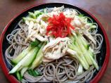 Soy Chicken and Green Tea Noodle Salad