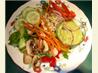 Really Green Salad With Avocado Lemon Dressing