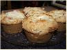 Pear, Date and Cream Cheese Muffins