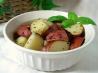 Easy Microwave Potatoes. Recipe by Amanda Ward