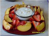 Coconut Dip for Fruit. Photo by crazycookinmama