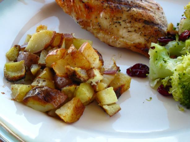 Grilled Spicy New Potatoes. Photo by WiGal