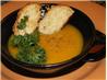 Butternut Squash Leek Soup. Recipe by Karen67