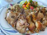 Chicken With Sourdough-Mushroom Stuffing