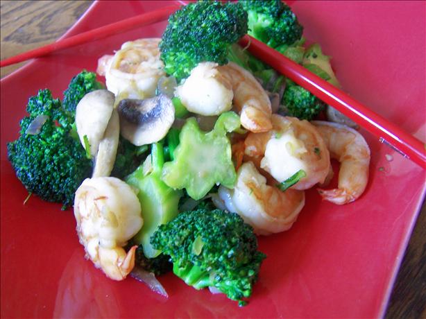 Shrimp and Broccoli Stir-Fry. Photo by Rita~