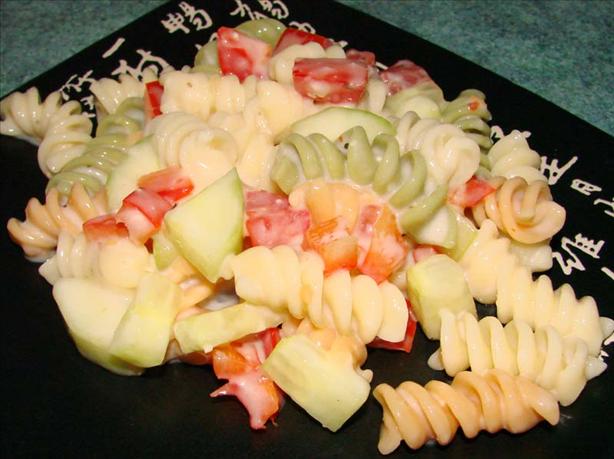Creamy Italian Pasta Salad. Photo by Boomette