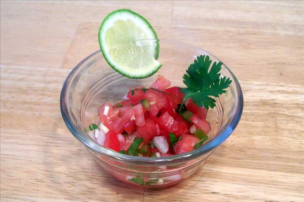 Pico De Gallo. Photo by ColCadsMom
