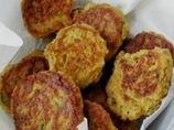 Pumpkin Hash Browns / Vegetarian Pumpkin Burgers. Photo by An_Net