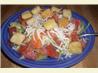 Mama Rose's Pepperoni Pizza Salad. Recipe by Chef shapeweaver &copy;