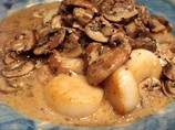 Scallops in Champagne Sauce