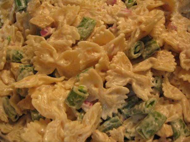 Curry Chicken Pasta Salad. Photo by Engrossed