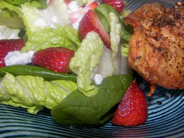 Pat Mccarron's Strawberry Feta Salad. Photo by Baby Kato