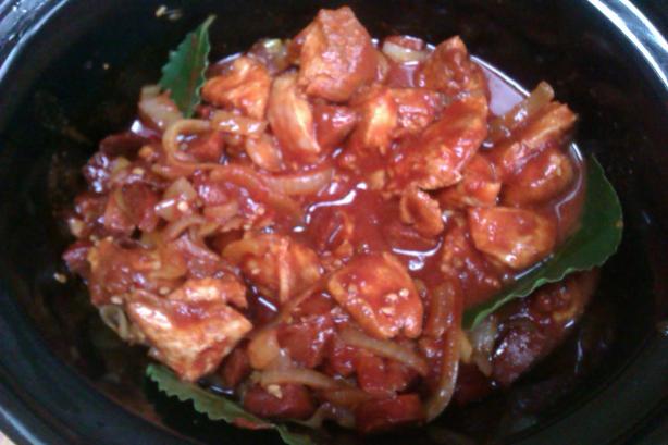 Chicken Chorizo (Pollo con Chorizo). Photo by Andrew Sudron