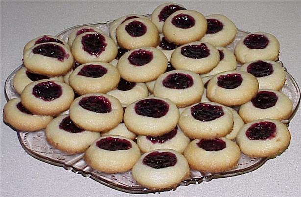 Shortbread Cookies With Jam or Jelly Centers. Photo by LB in Middle Georgia