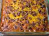 Three Bean Burger Bake. Recipe by Julie B's Hive
