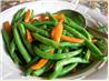 Green Beans and Carrots Sauteed in Butter and Garlic