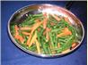 Green Beans and Carrots Sauteed in Butter and Garlic