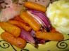 Roasted Carrots and Onions. Recipe by chakrates