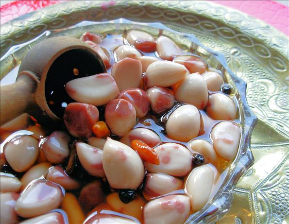 Persian Sugar-Pickled Garlic. Photo by French Tart