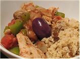 Greek Chicken Stew With Cinnamon Couscous