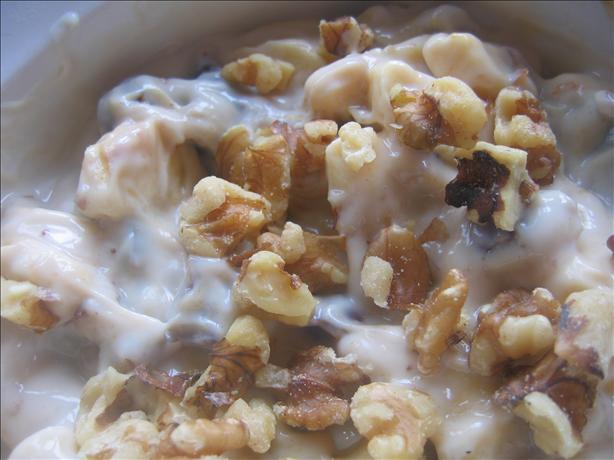 Banana Date Yogurt With Walnuts. Photo by White Rose Child