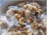 Banana Date Yogurt With Walnuts