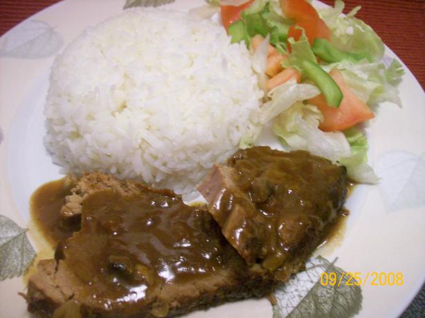 Kittencal's Slow Cooker Eye of Round Roast With Gravy. Photo by Kathy Munoz