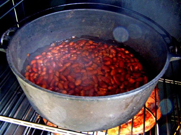 Smoked Baked Beans. Photo by Rita~