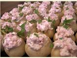 Ham-Stuffed New Potatoes