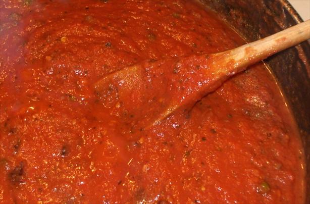 The Best Pasta Sauce Ever!. Photo by Alskann
