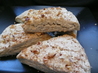 Cinnamon Walnut Scones. Recipe by Annacia
