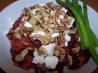 Beet Risotto With Goat Cheese and Walnuts. Recipe by KelBel