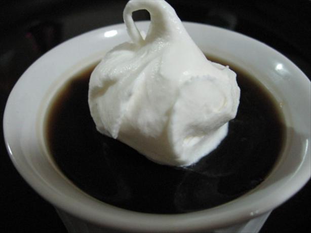 Coffee Gelatin. Photo by Marlene.