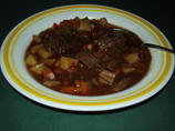 Hearty Beef and Rice Minestrone Soup